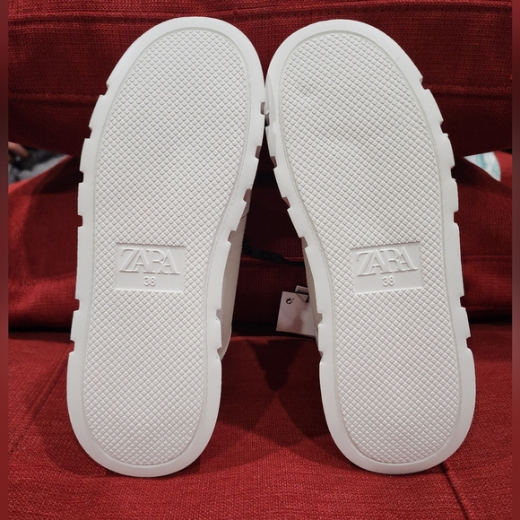 ZARA | White chunky platform sneakers | Size 38 - Picture 3 of 5